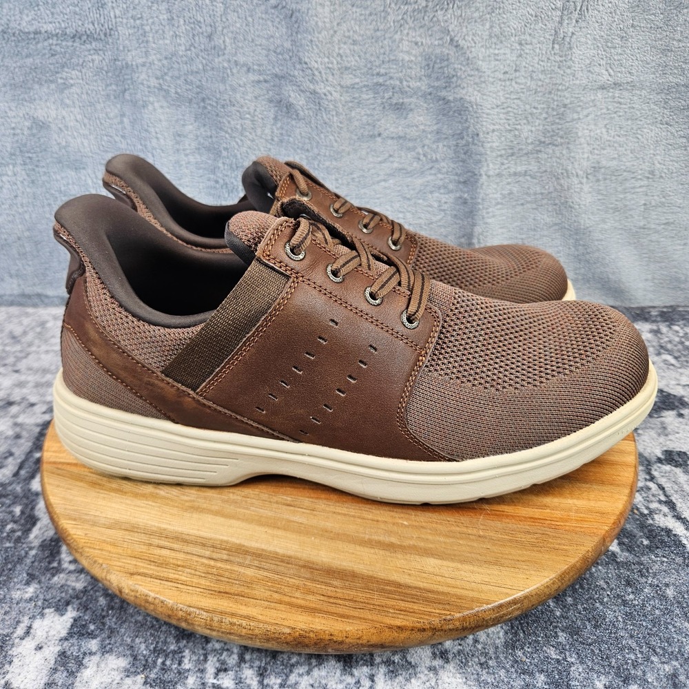 Orthofeet Siron 20217 Diabetic Orthopedic Shoes Walking Brown Mens Size 11.5 D